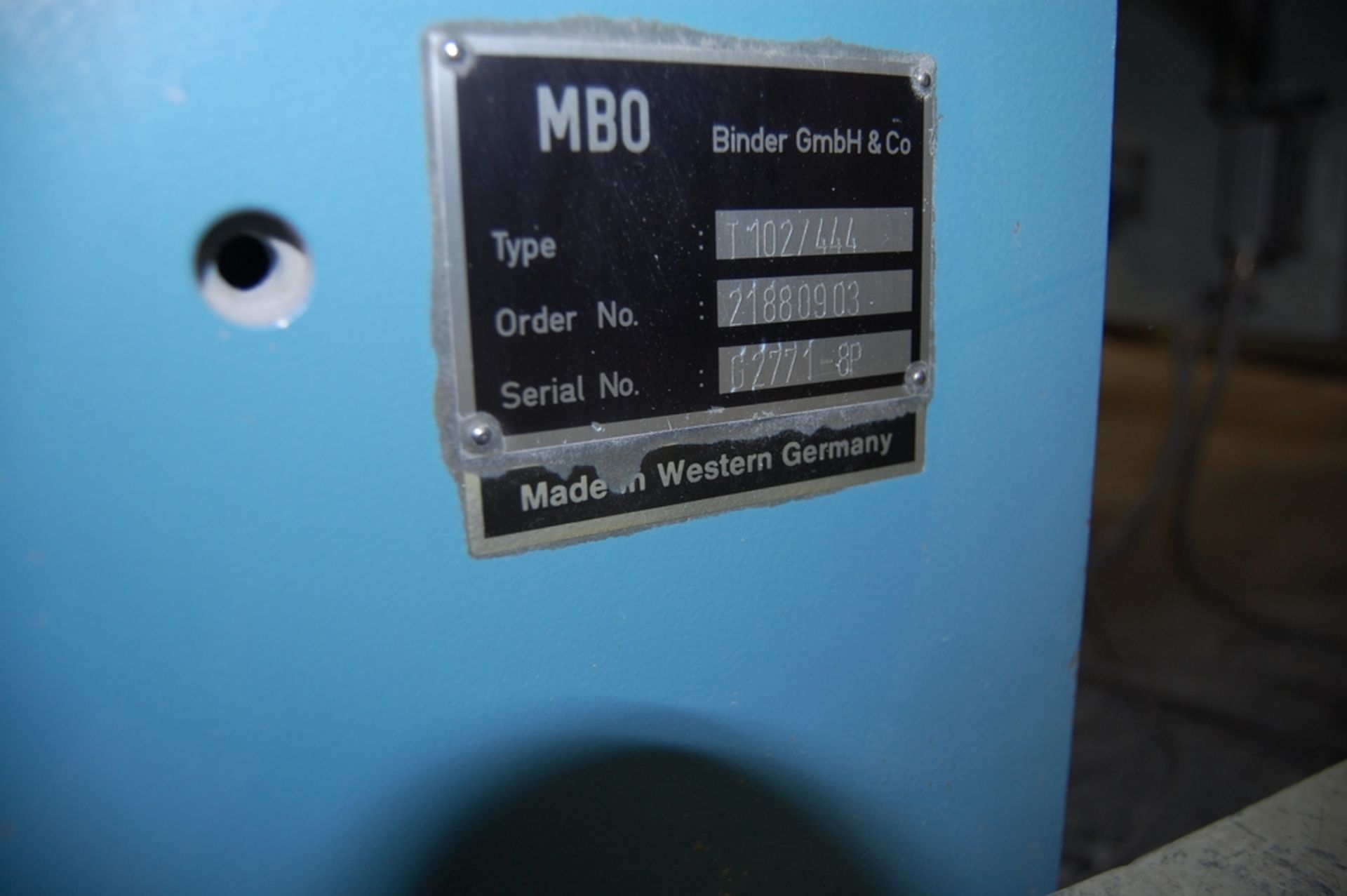 MBO Model 4/4/4/2 Type T102/444 - 40" Folder - Image 9 of 18