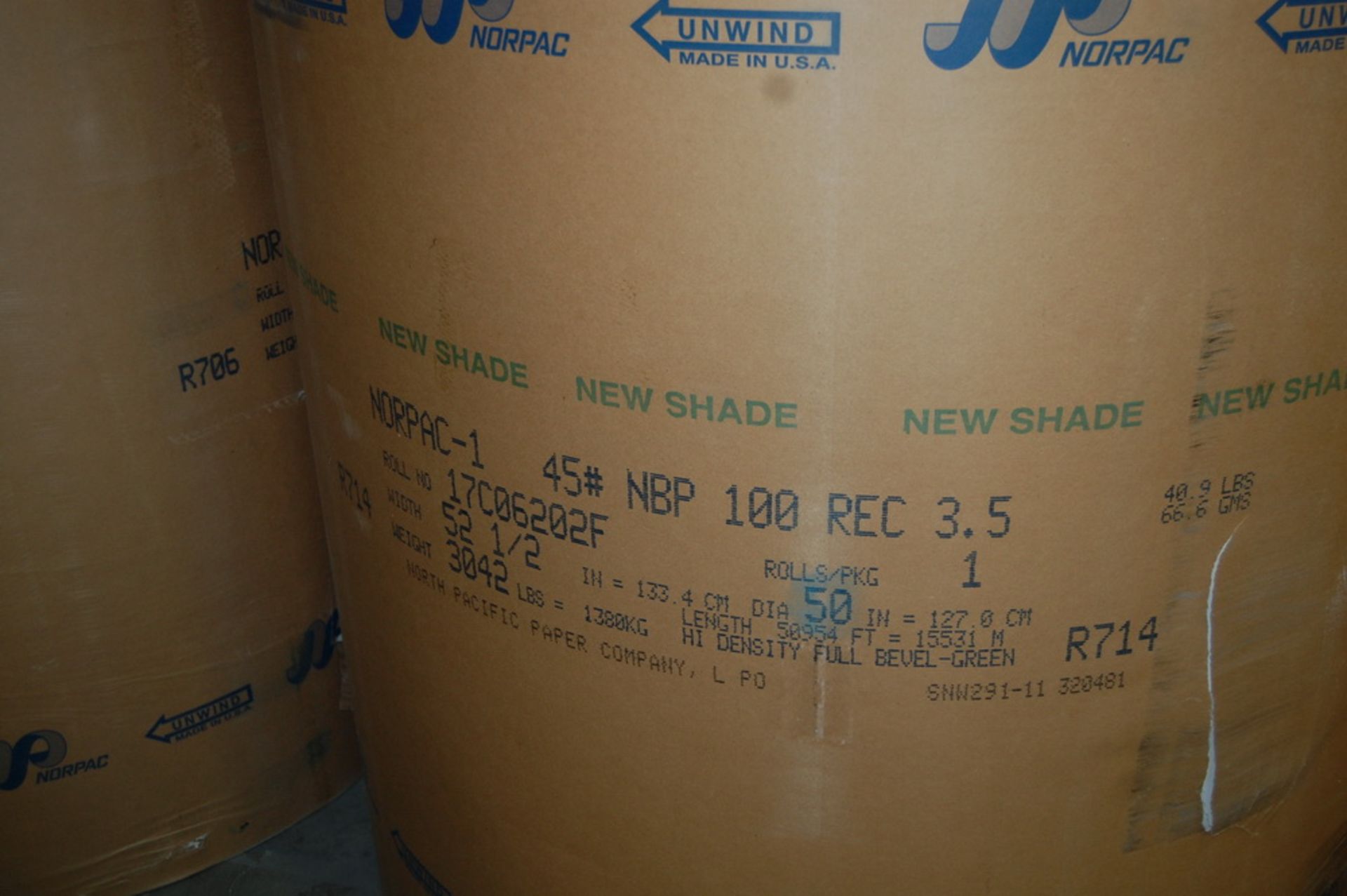 (42) Rolls - Norpac Norbrite Paper - Image 9 of 9