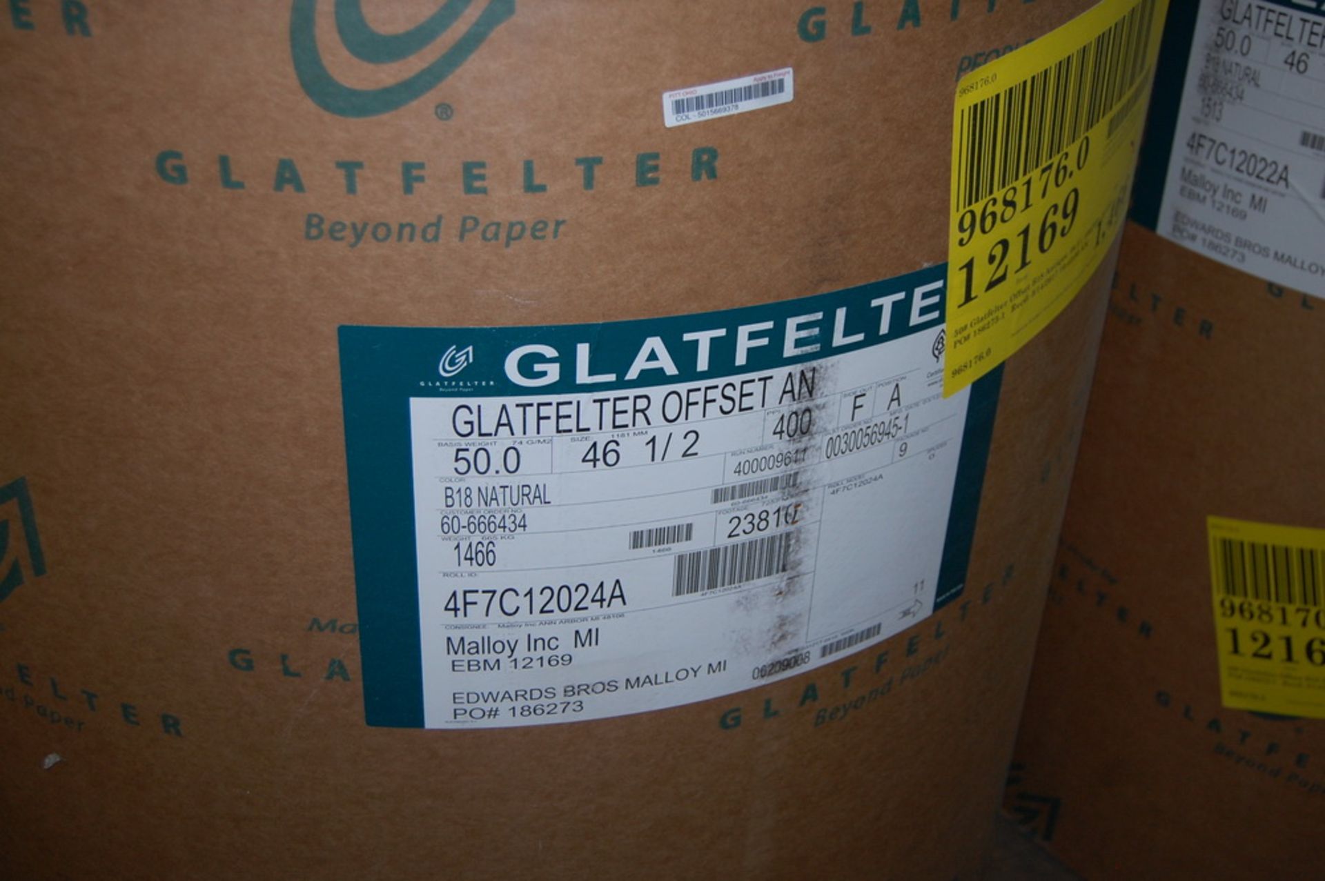 (27) Rolls - Glatfelter Paper - Image 11 of 14