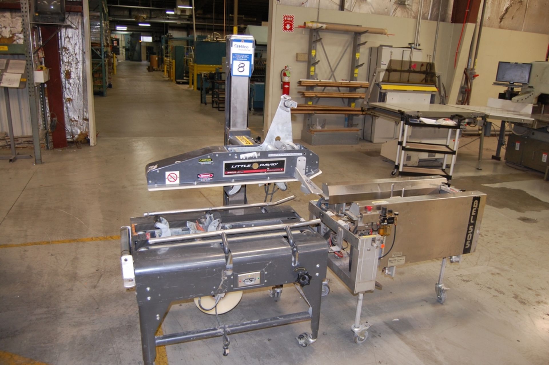 Loveshaw Model Little David LDU-2 Uniform Pressure Sensitive Case Sealer - Image 7 of 7