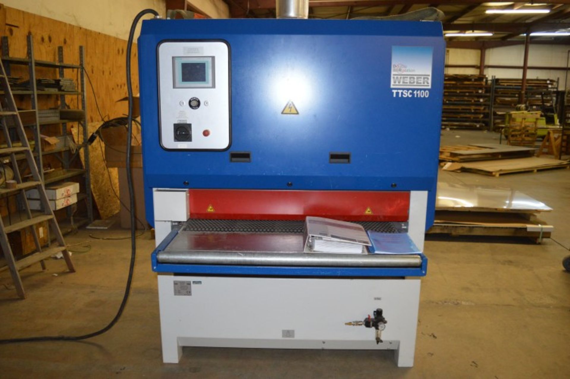 Weber TTSC-1P (2)-1100 Deburring Machine