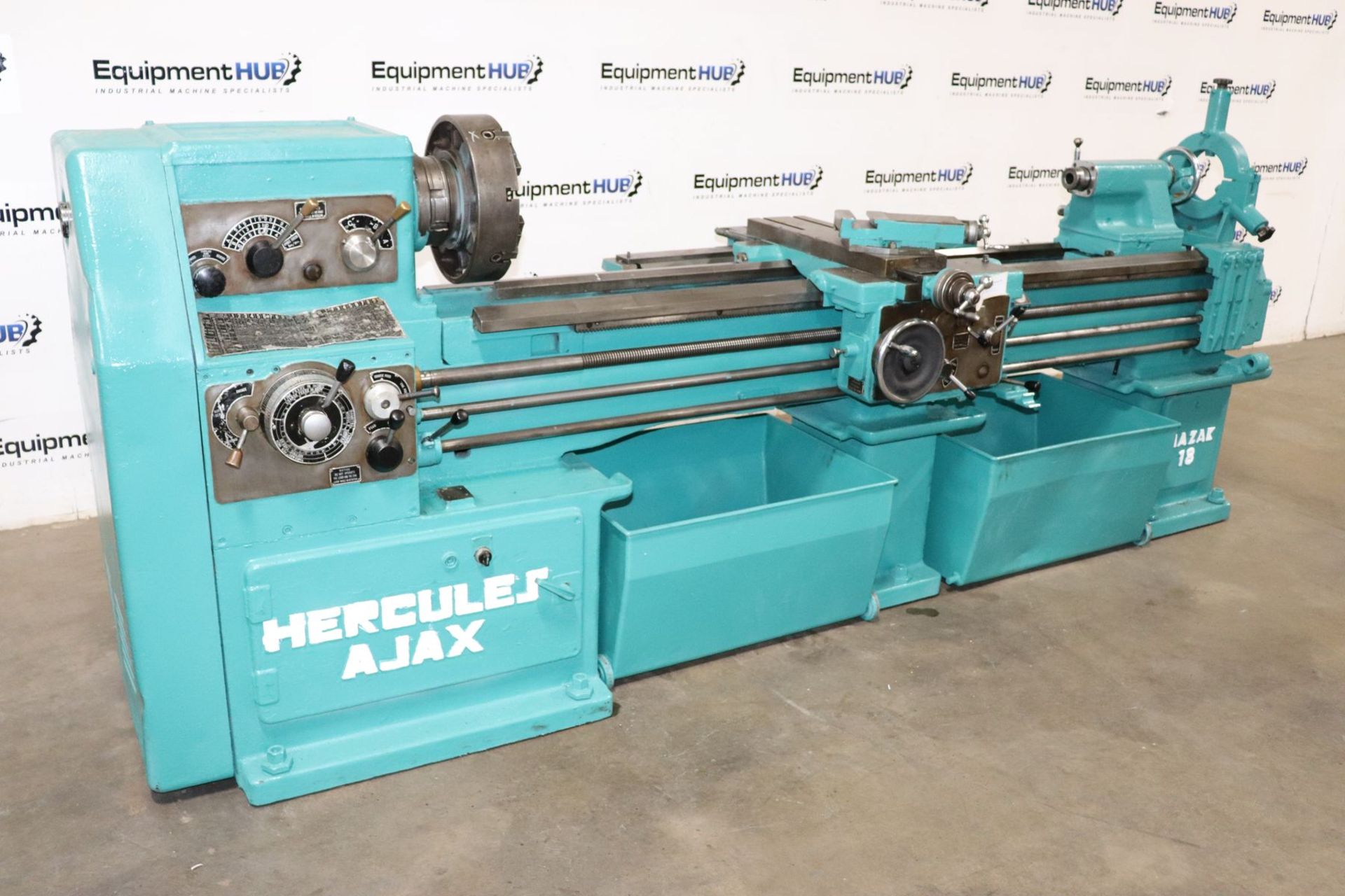 Mazak Hercules Ajax 18 18″ x 80″ Gap Bed Engine Lathe - Image 3 of 12