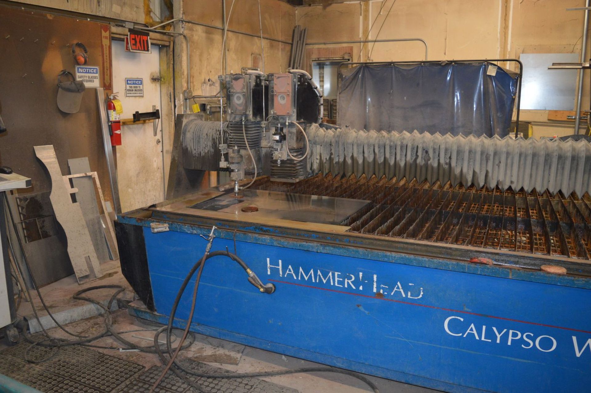 Calypso Hammerhead 8′ x 12′ Dual Head CNC Waterjet - Image 5 of 14