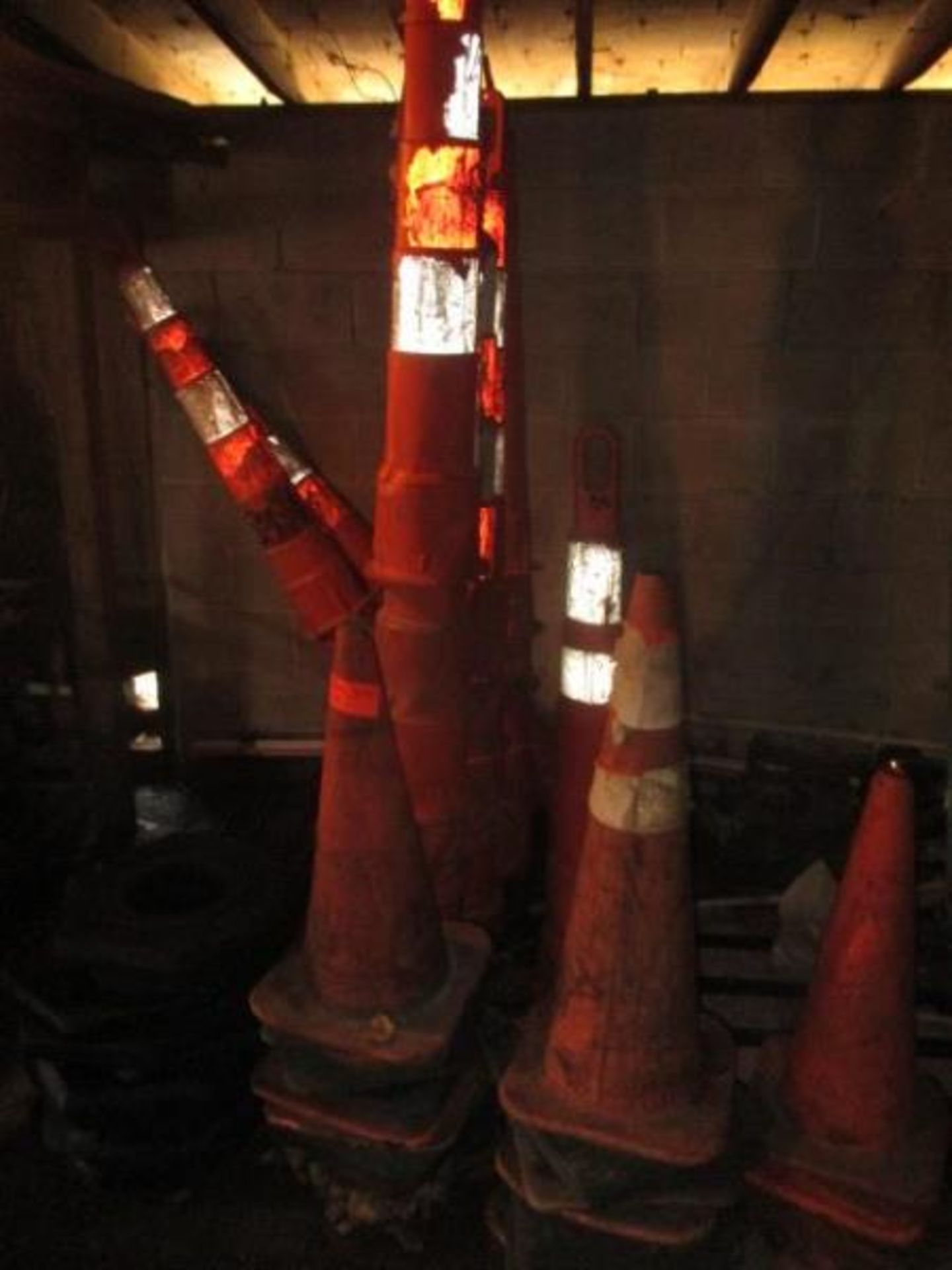 Lot Of Contruction Site Safety Cones - Image 2 of 4