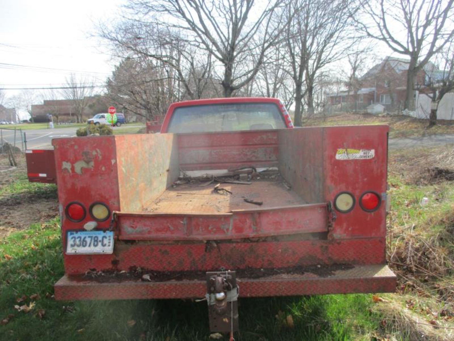 1992 Chevrolet Utility Body Pickup Truck Bad Transmission, Parts Vehicle, VIN: 1GCFC24HXNE21635 - Image 6 of 8