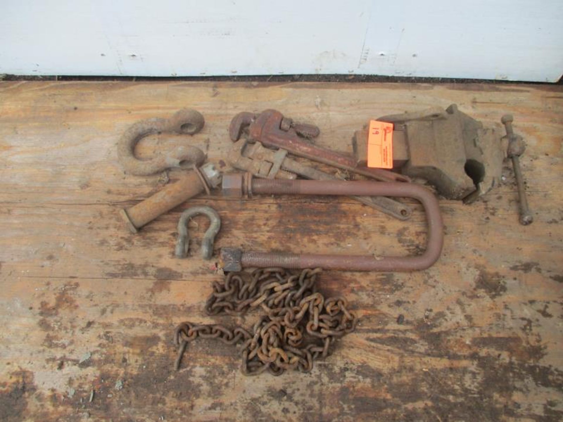 Chas Parker Vice, Pipe Wrenches, Hooks & Shackles