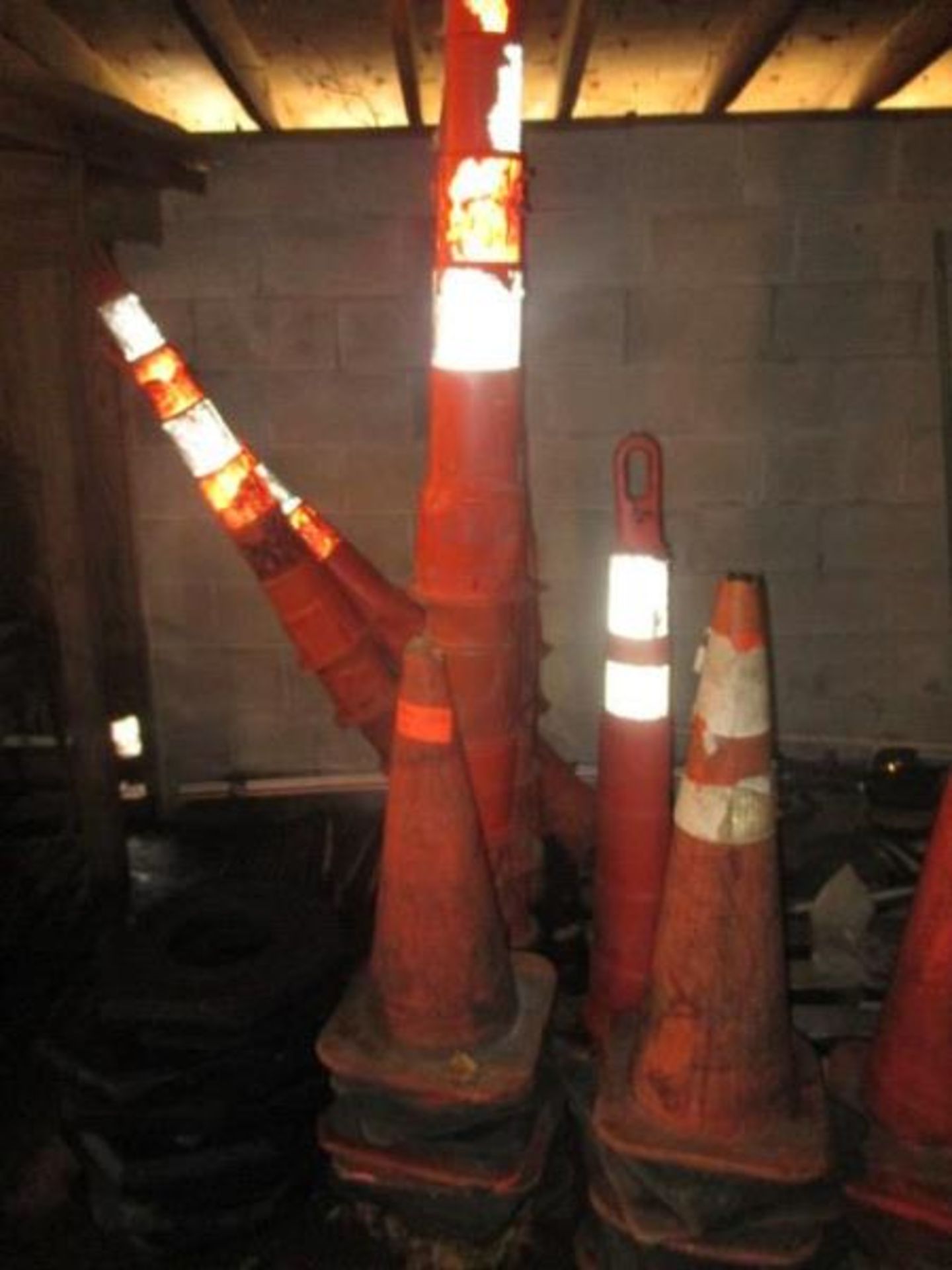 Lot Of Contruction Site Safety Cones - Image 3 of 4