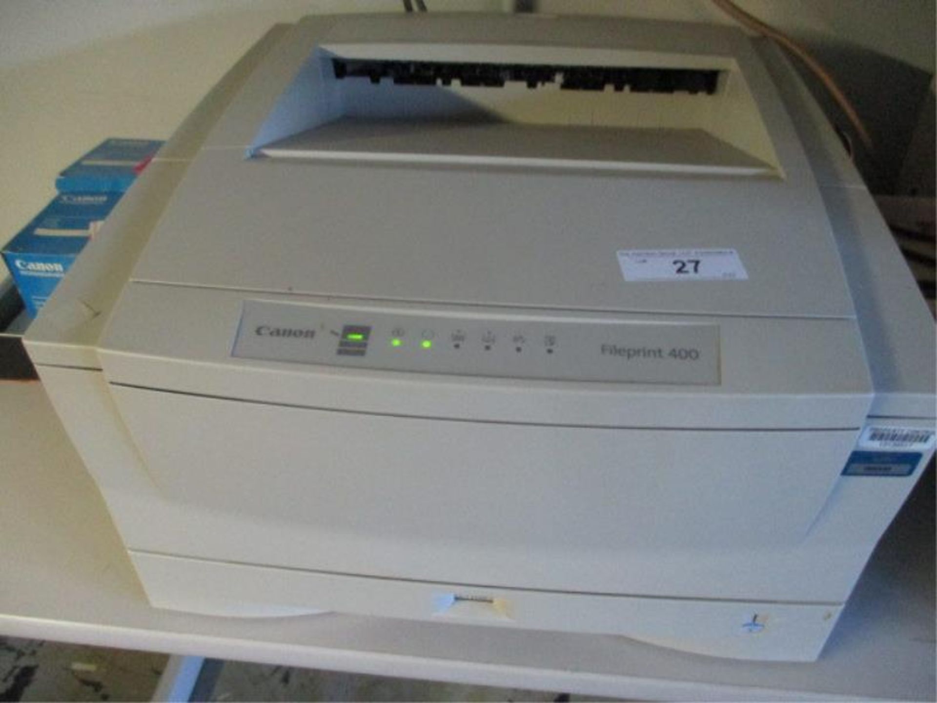 Canon Microfilm Scanner 400 w/ Canon File Print 400 Printer - Image 4 of 4