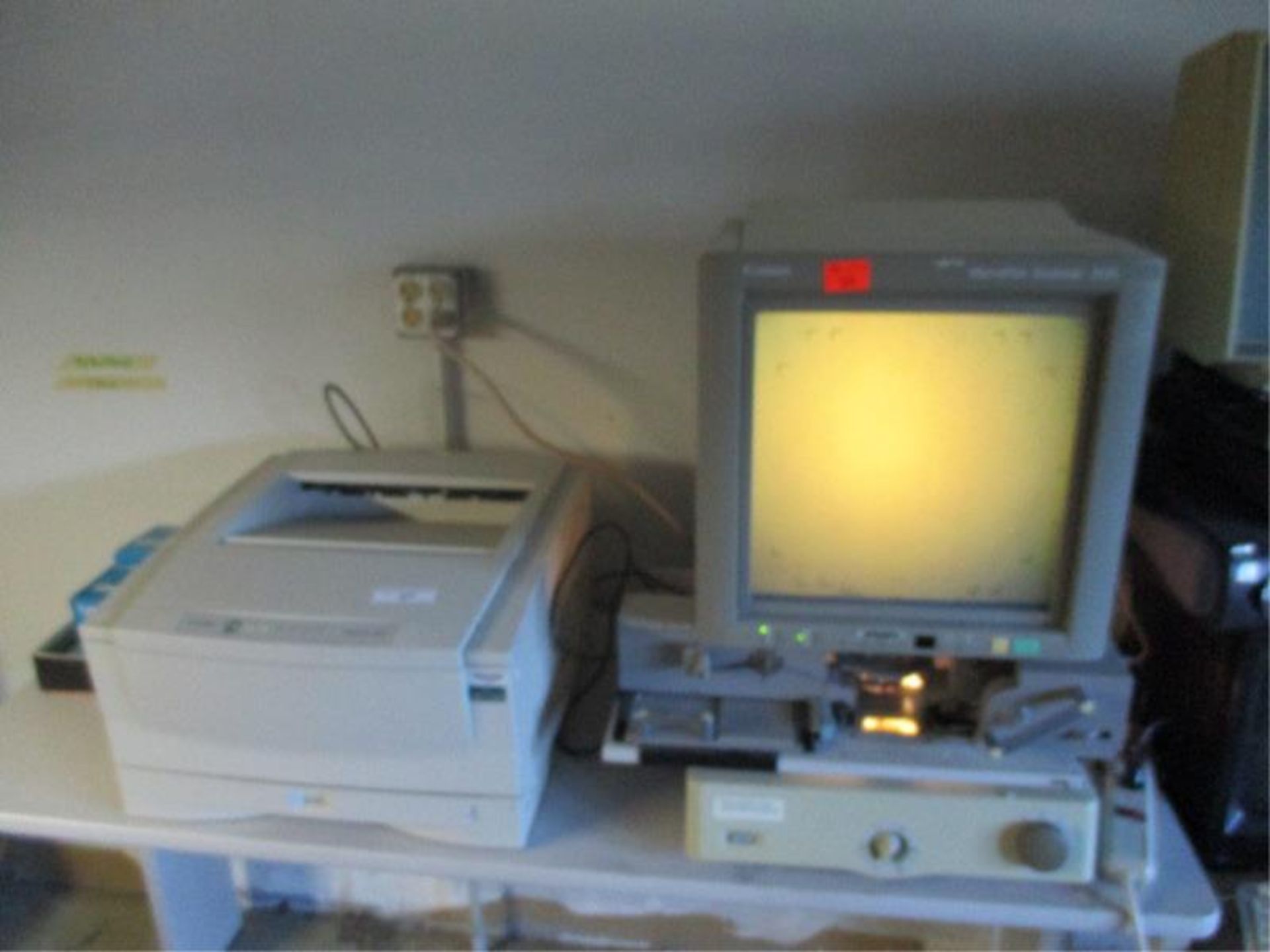 Canon Microfilm Scanner 400 w/ Canon File Print 400 Printer