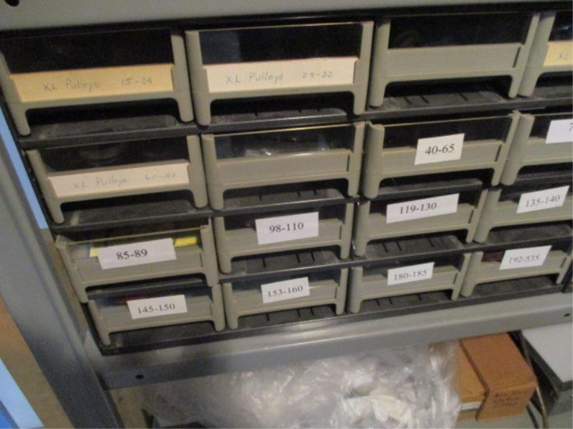 Shelf w/ Contents - Belts, Organizer Bin, Fuses, Air Parts, Etc. - Image 4 of 9