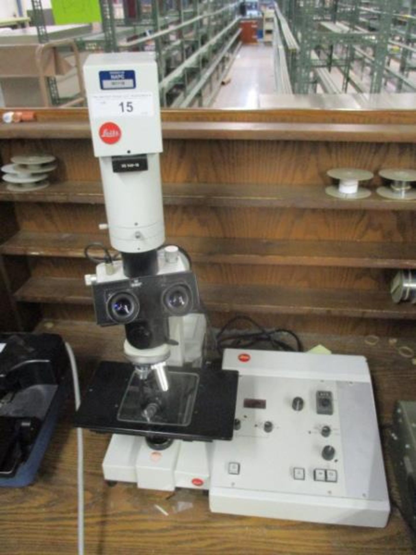 Leitz Binocular Microscope