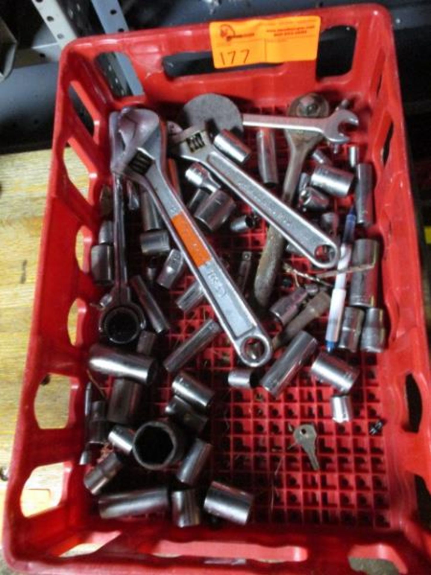 Box Lot Sockets & Adjustable Wrenches - Image 2 of 2