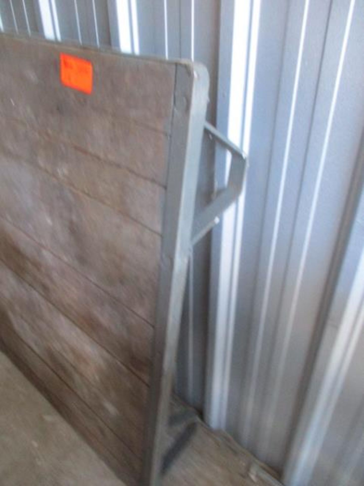 Metal Pallet, Wood Deck - Image 2 of 2