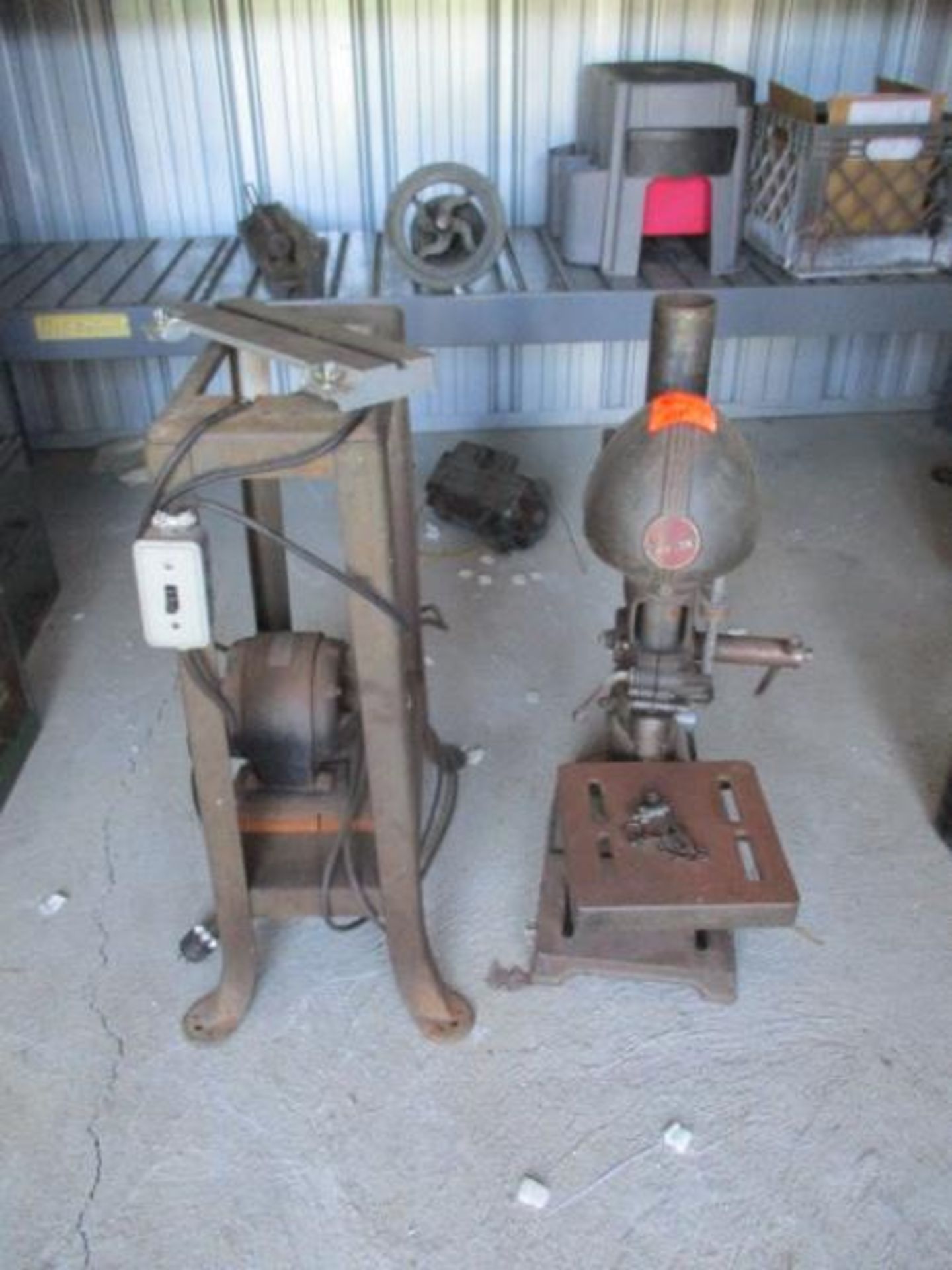 Delta Drill Press & Stand, No Motor