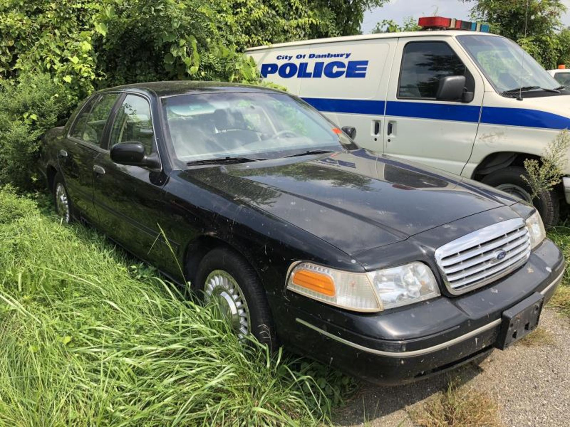 1999 Ford Police Crown Vic, VIN# 2FAFP71W6XX23917, Black, 78454 Miles - Image 2 of 2