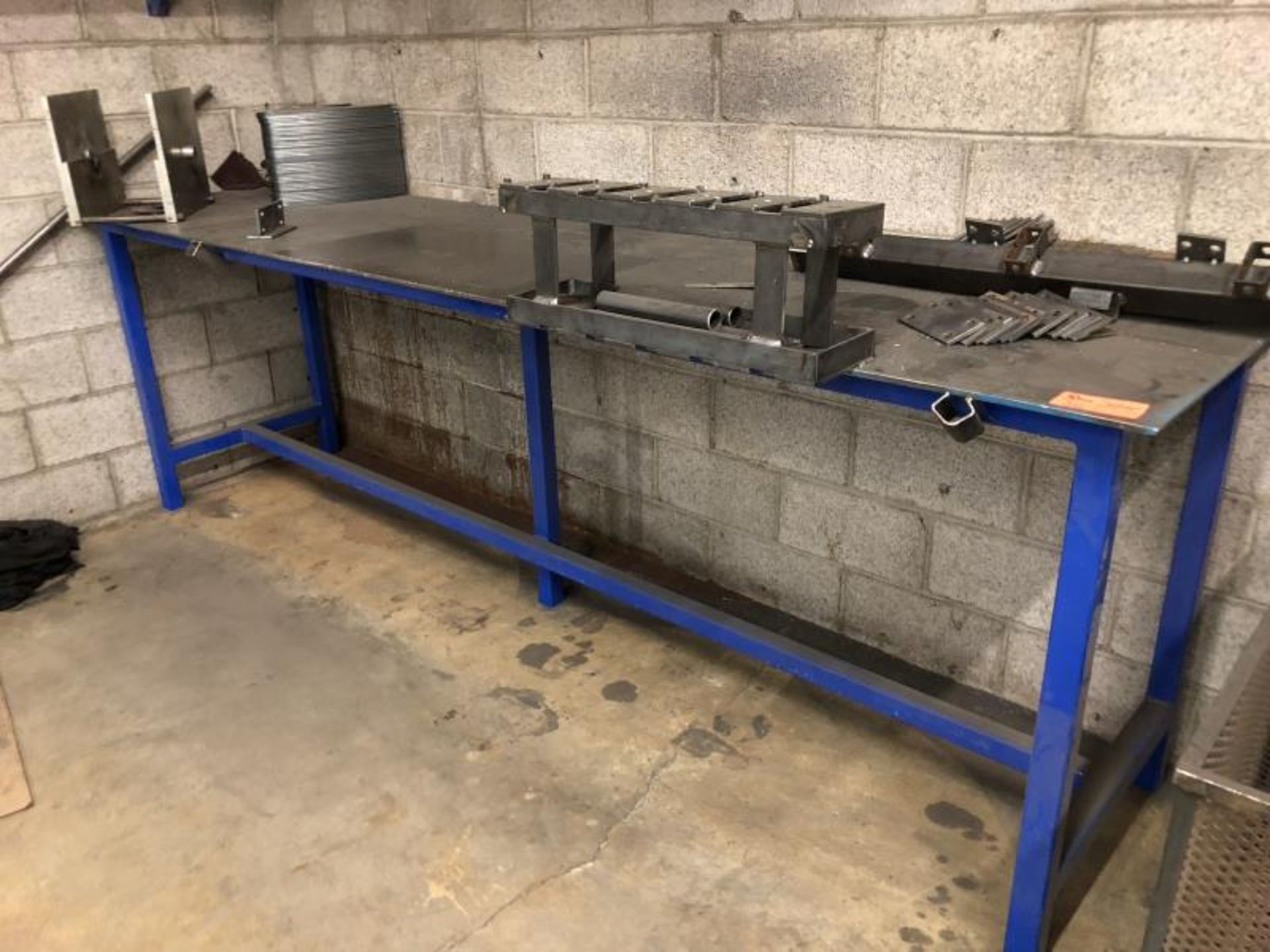 Welding Table 10'x30" - Image 2 of 2