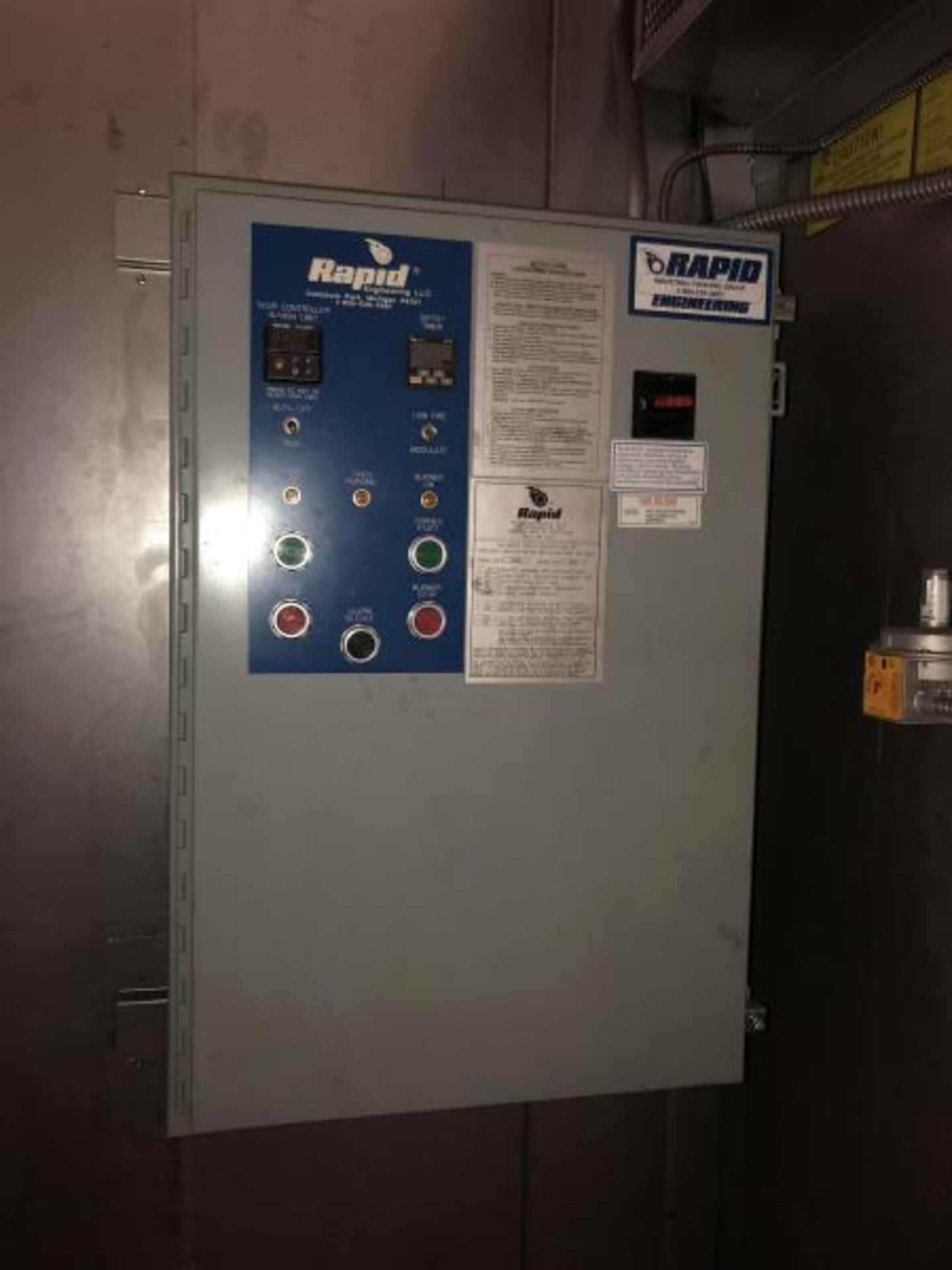 Rapid Engineering Batch Oven M: 8820, SN: 142086, 208V, 3 Phase, 60 cycle - Image 14 of 17