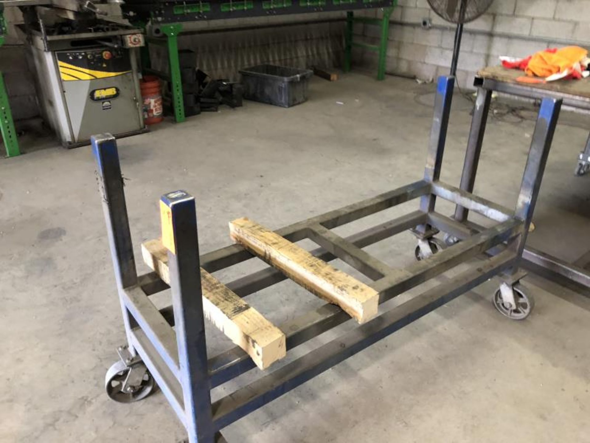 Rolling Stock Rack 56"x19" - Image 2 of 2