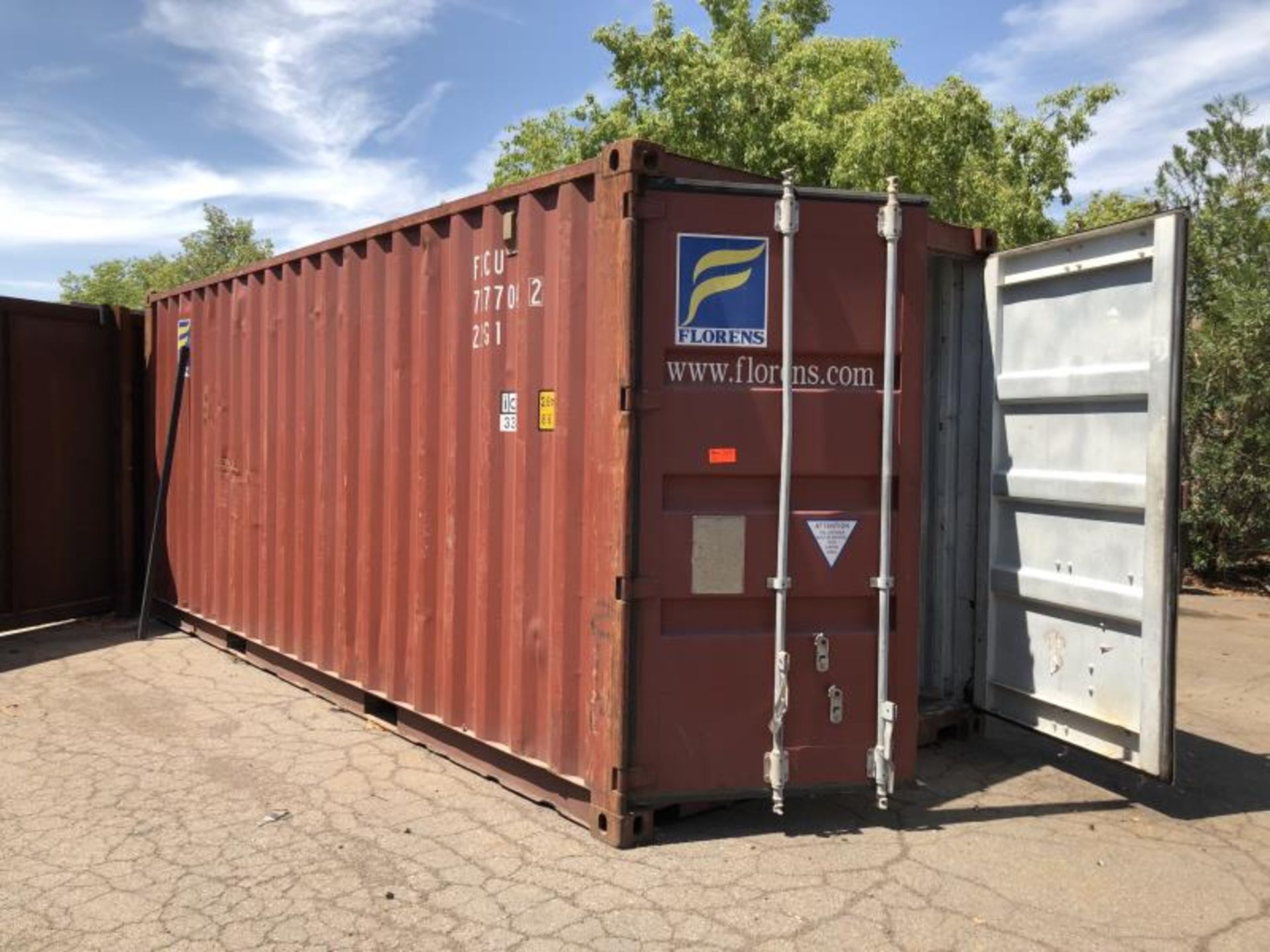 Land & Sea Container 20'x8'.6" made in 2003, type 1CC-F081GC206(D)