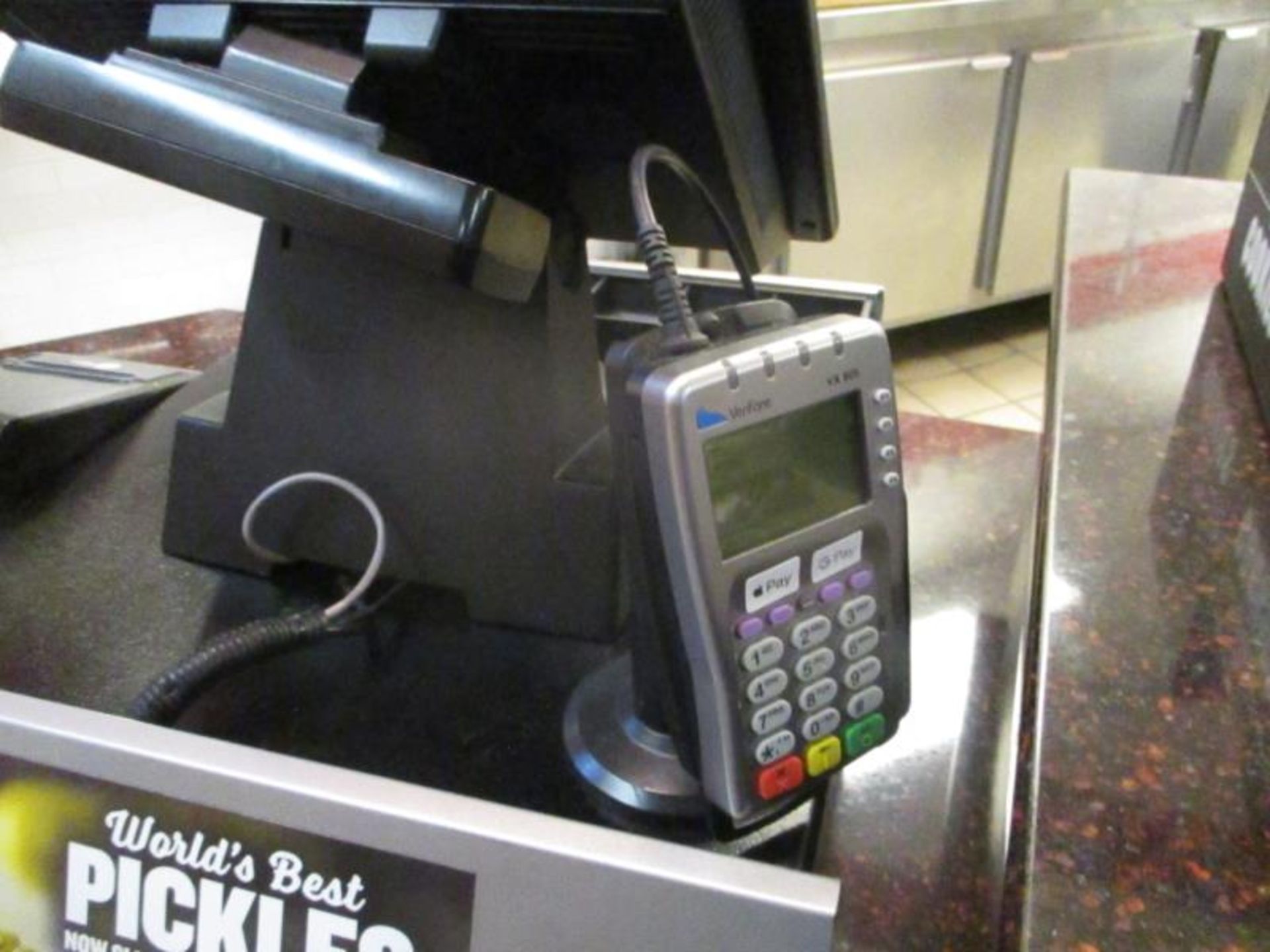 POS System by PDQ / Signature Systems, w/ (2) Touch Screen Counter Terminals, (2) Metal Cash - Image 3 of 8