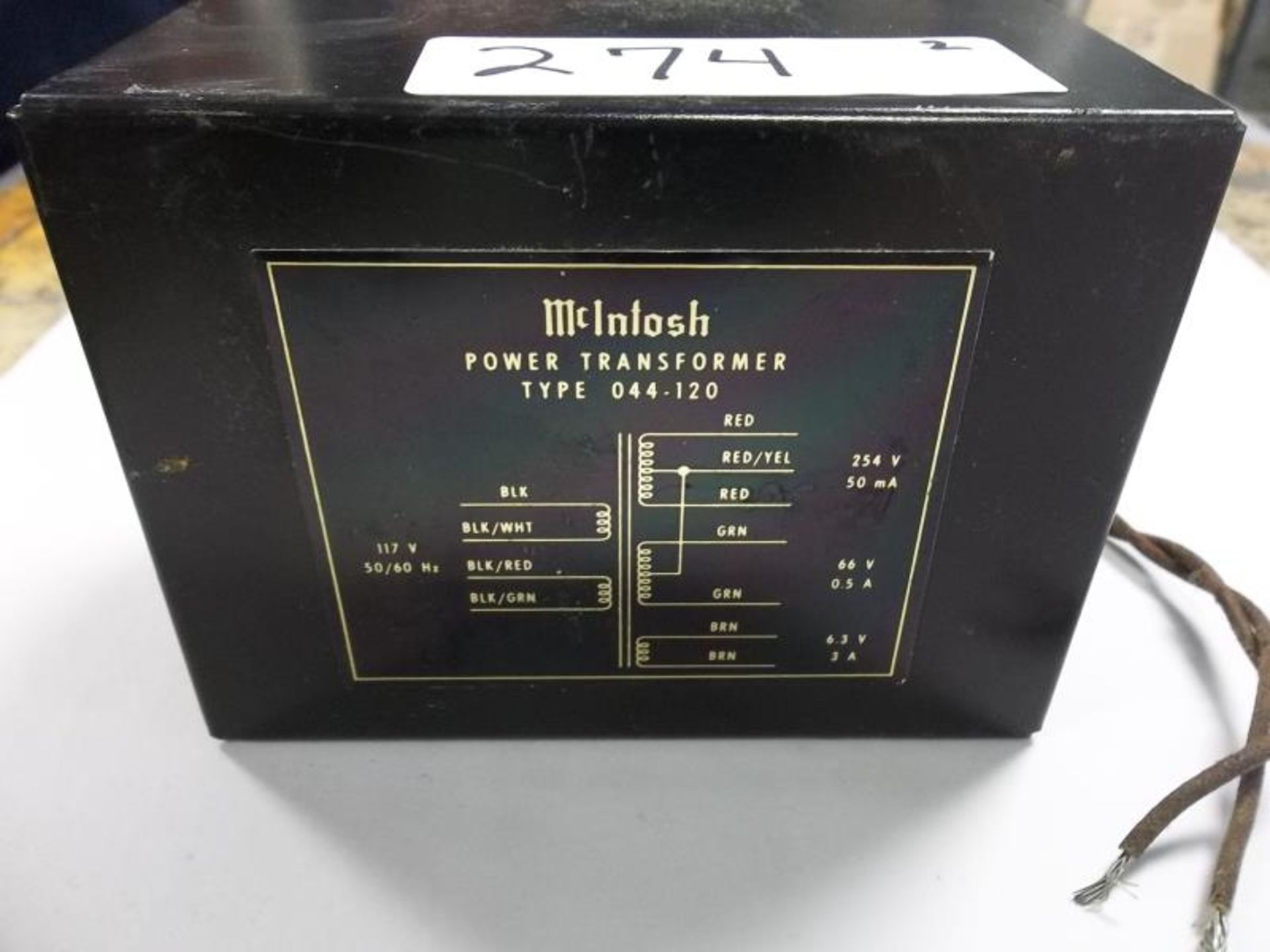 Lot of 5 - McIntosh power supply, 2 model D-8 and 3 model D-8A, some wear and tear, rust - Image 3 of 14