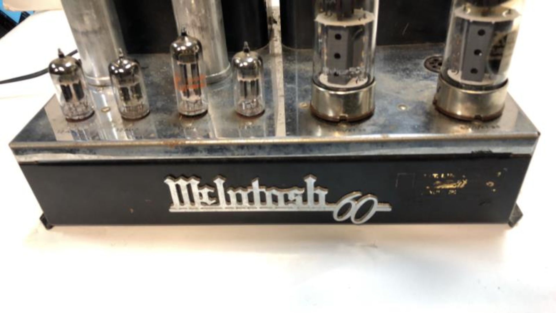 McIntosh MC 60, stereo tube power amp, missing tubes, pitted, tested - powers up - Image 2 of 6