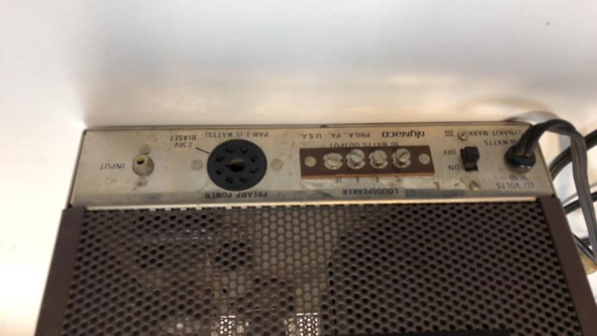 Dynaco dynakit Mark III, stereo 35 tube amp, fully caged - Image 2 of 9