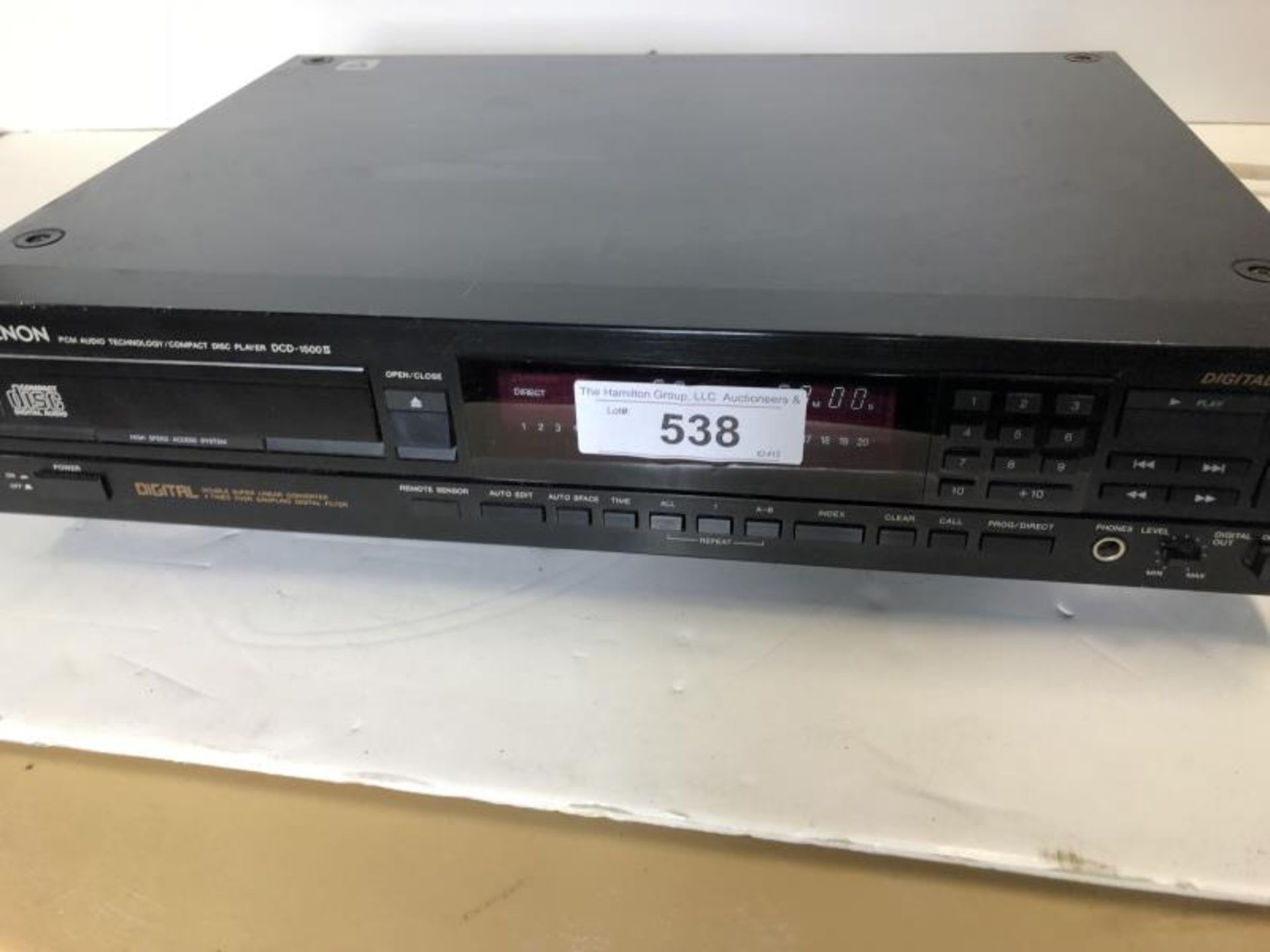 Denon model DCD 1500 II CD player