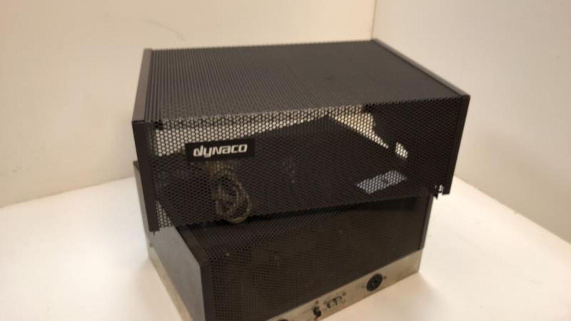 dynakit stereo 70 tube amp, w/ tubes and extra dynaco cage - Image 7 of 7