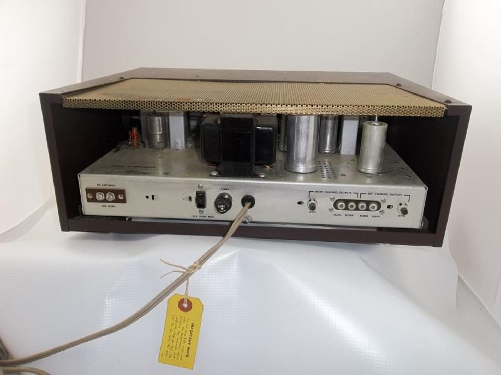 The Fisher model FM 50-B tuner, in case, s#2482E - Image 3 of 6