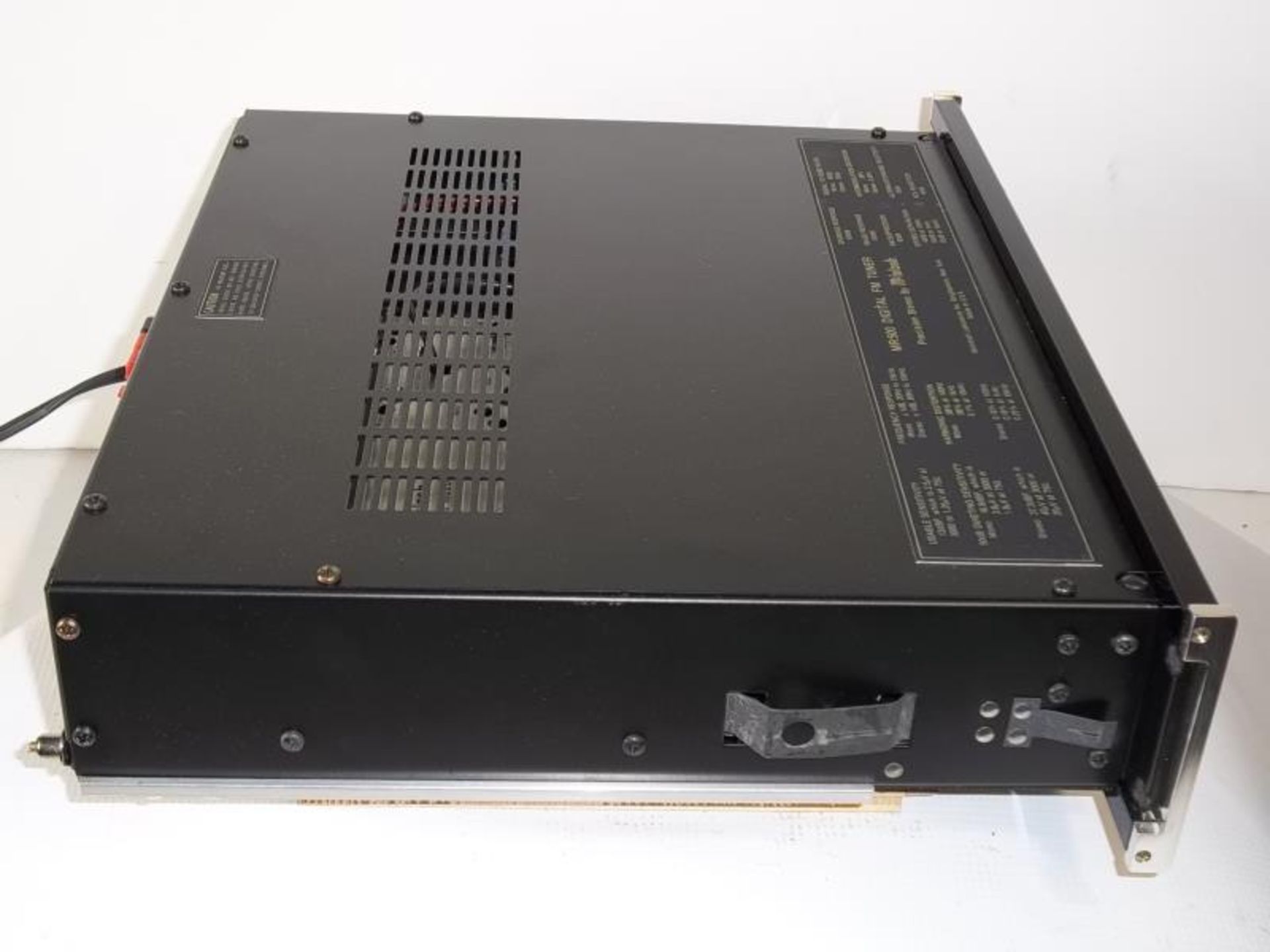 McIntosh MR-500 Digital FM Tuner, no case, in McIntosh cardboard box, s#DF1587 - tested - powers up - Image 9 of 9