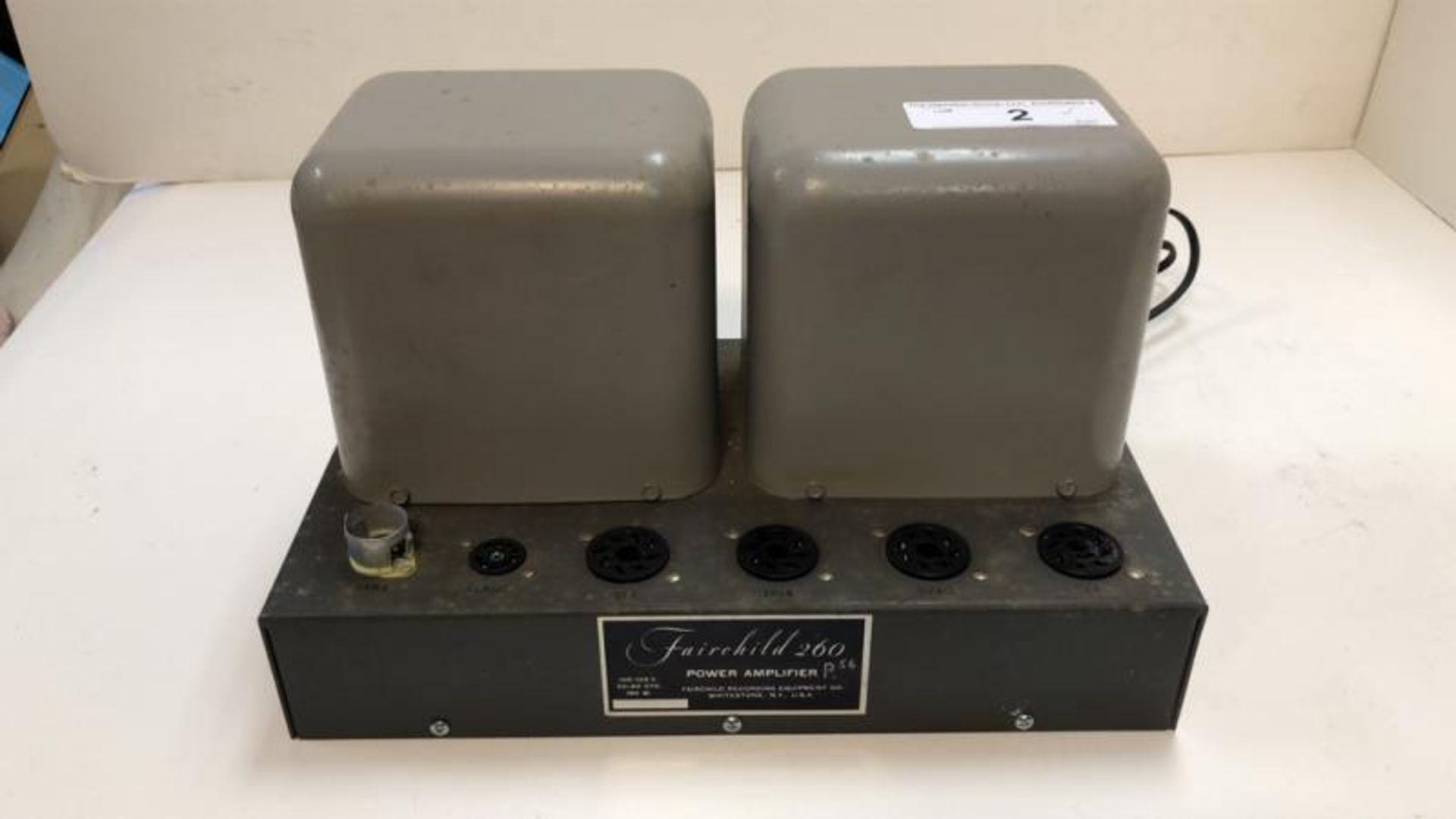 Fairchild 260 power amp, no tubes, no cage, tested- powers up