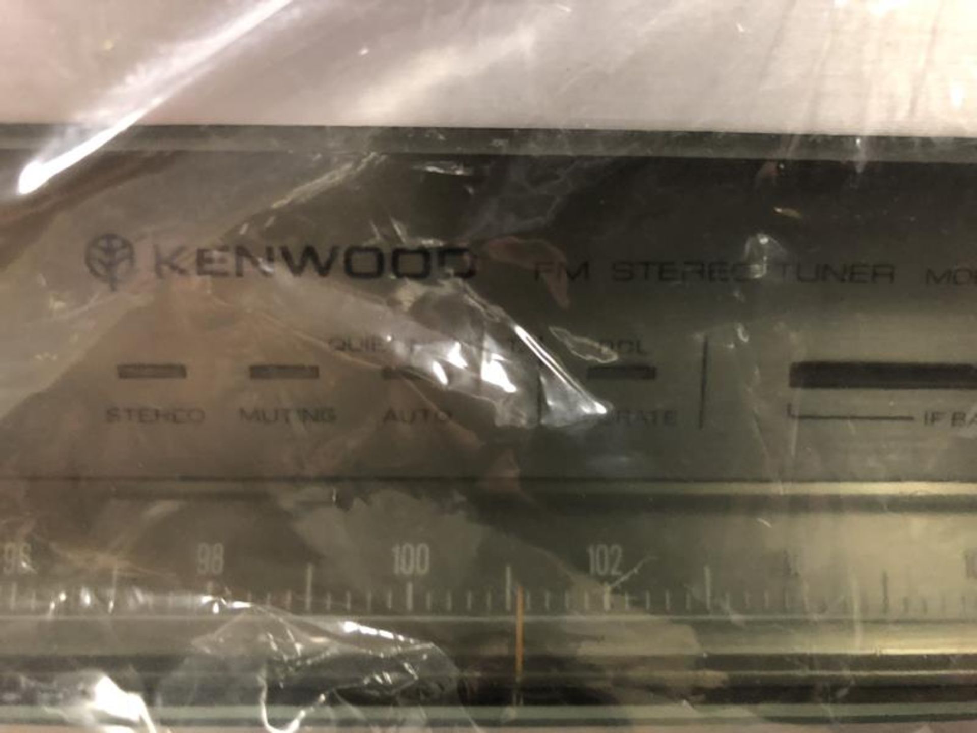 Kenwood KT-917 FM stereo tuner, in orig box, w/instruction manual - Image 8 of 10