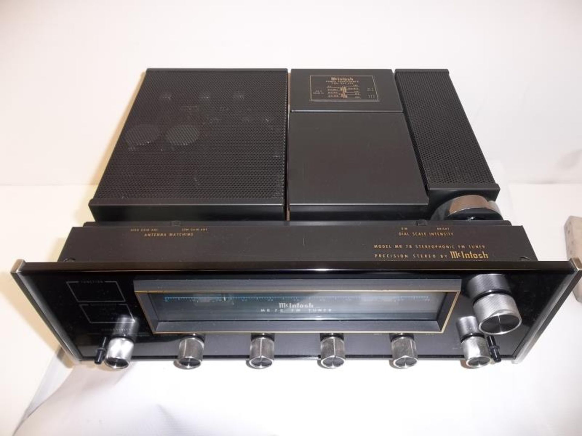 McIntosh MR 78, FM Tuner, with cage, no case, with service contract and owner's manual, in - Image 2 of 7