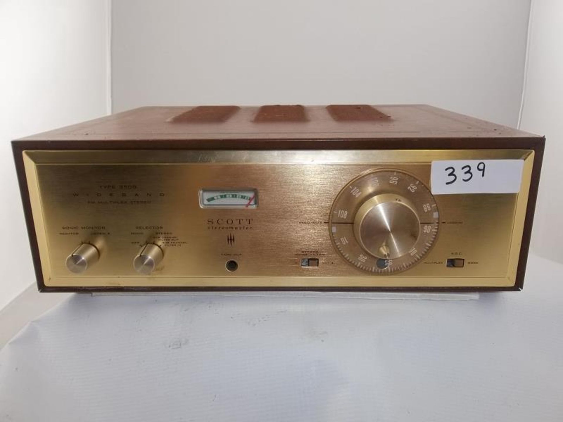 Scott stereomaster FM multilex stereo type 350B wideband,in metal case, s#155769