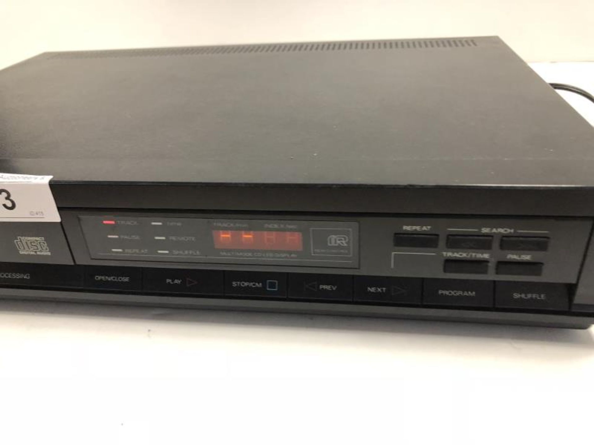 Magnavox Compact Disc Player, CDB492, tested - powers up - Image 2 of 5