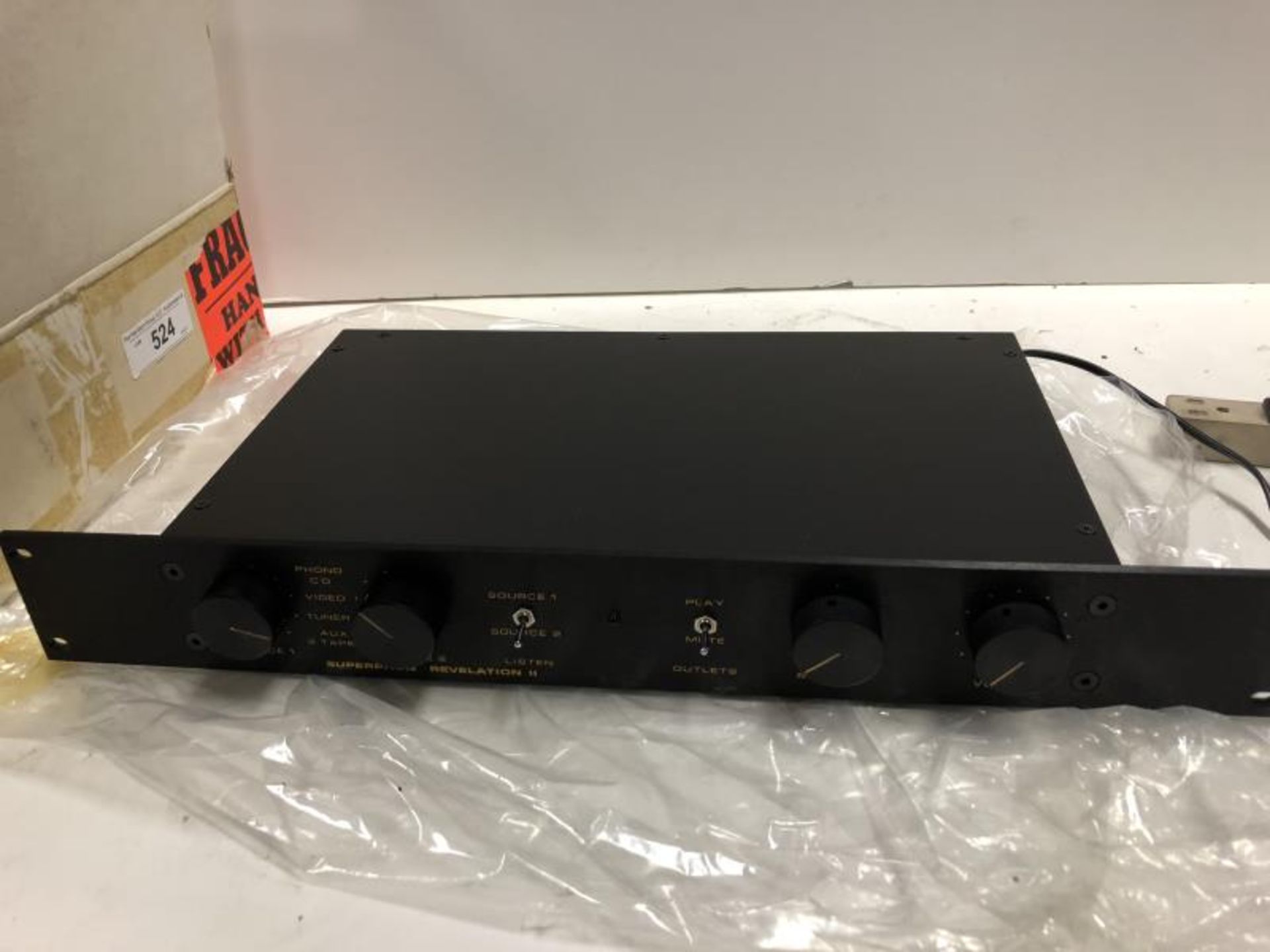 Super Phon Pre amp, s # 2695, with rack mount, in orig box