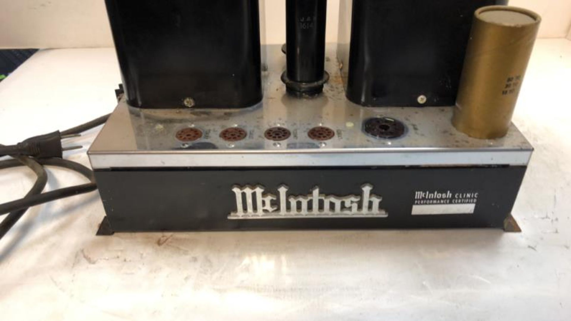 McIntosh MC 30, power transformer amp, missing tubes, pitted, tested - powers up - Image 2 of 6