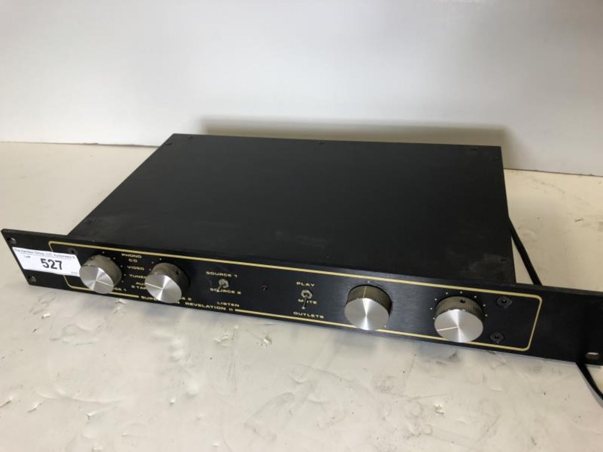 Super Phon Revelation II pre amp, with rack mount - Image 4 of 6