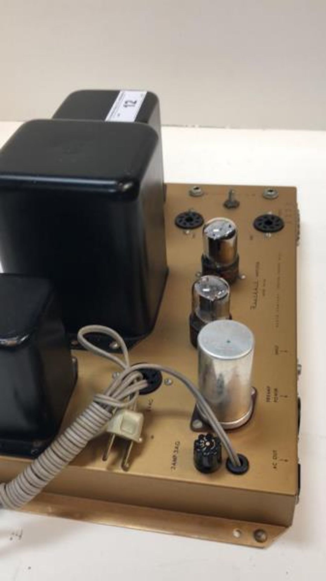 Heathkit amp, model W4-AM, Heath Co, missing tubes - Image 9 of 9