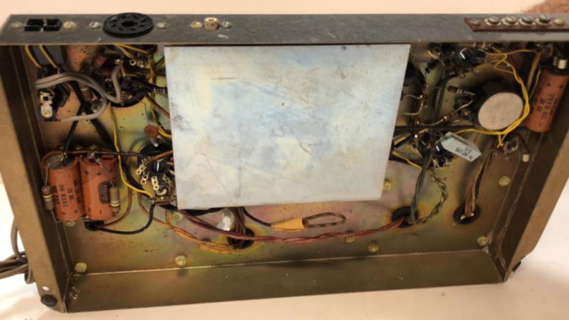 Heathkit amp, model W4-AM, no tubes - Image 6 of 6