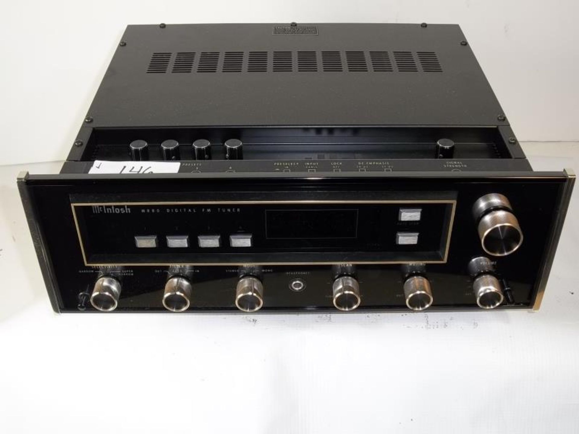 McIntosh MR 80, FM Tuner, no case, s # CK3425, tested - powers up