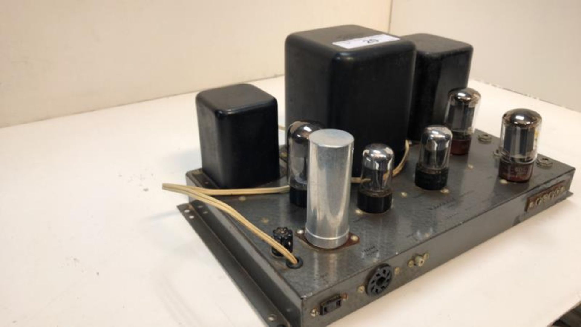 Heathkit amp, model W4-AM, Heath Co, w tubes - Image 3 of 7