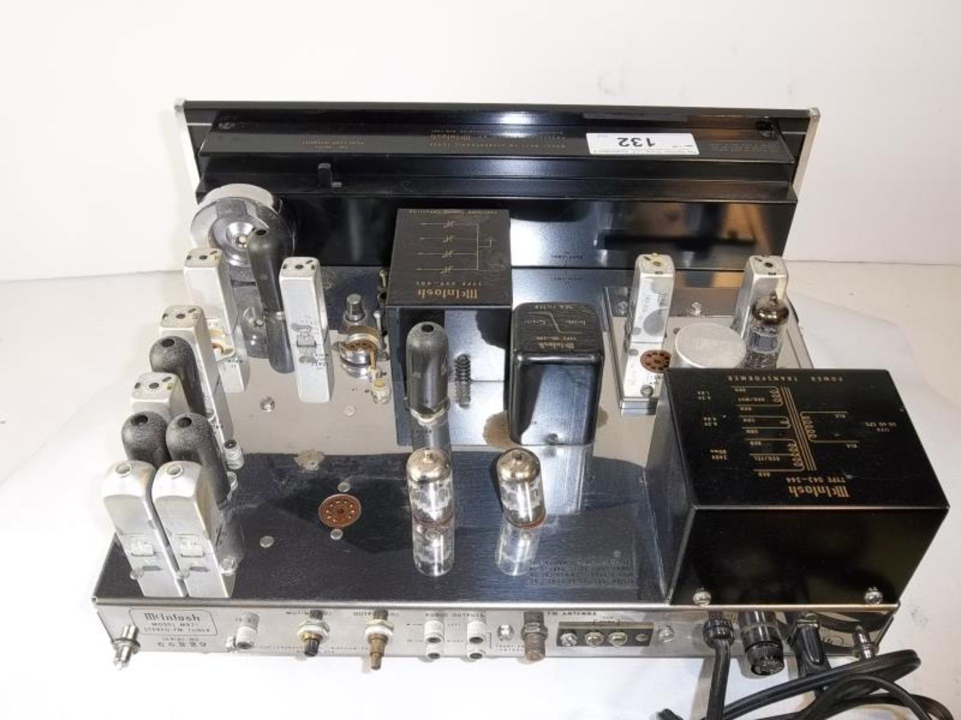 McIntosh MR-71 Stereo FM Tuner, parts only, missing tubes, no case, s # 66B29 - did not test - Image 5 of 6