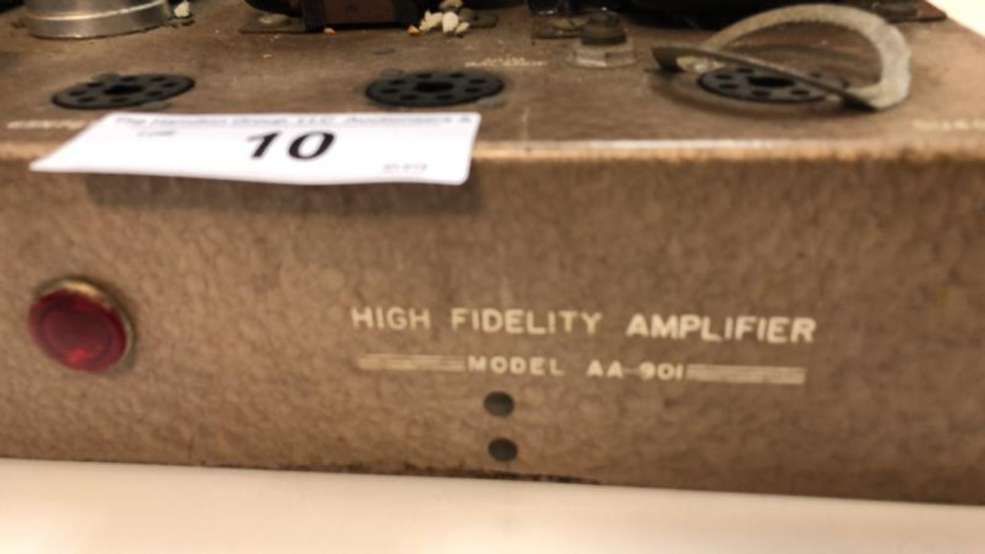 Pilotone high fidelity amp, model AA-901, no tubes - Image 7 of 8