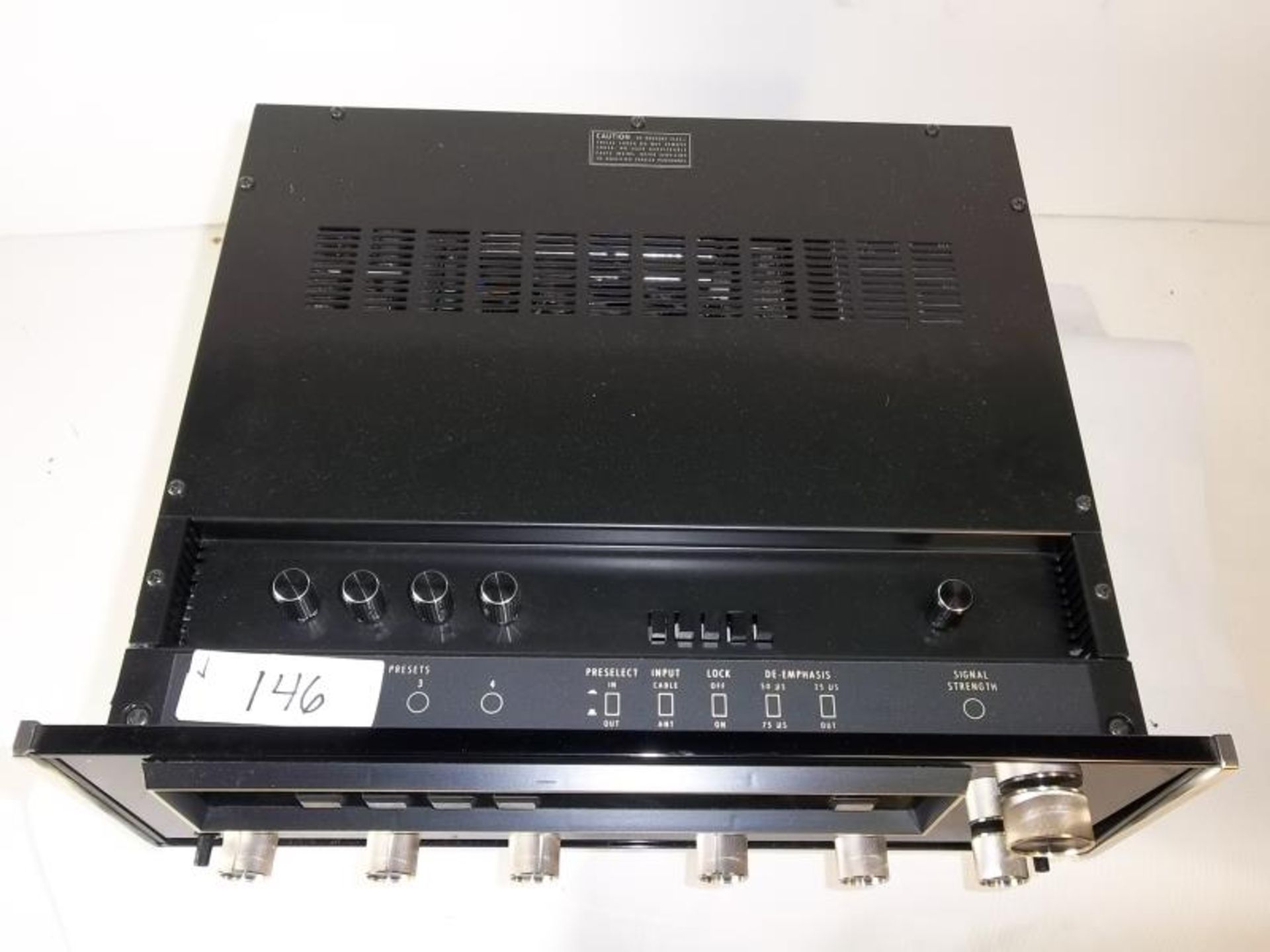 McIntosh MR 80, FM Tuner, no case, s # CK3425, tested - powers up - Image 3 of 7