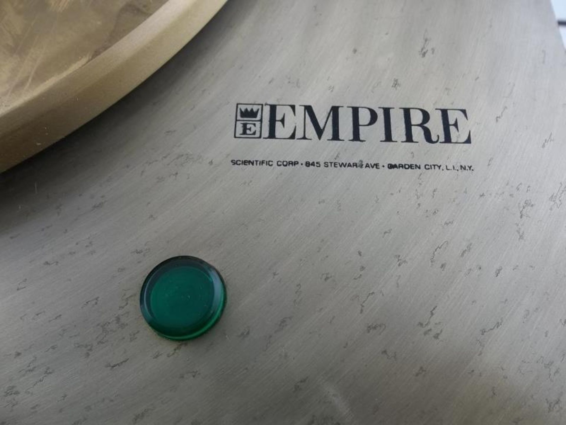 Empire turntable, brushed gold finish, no mat, #F433555 - Image 3 of 5