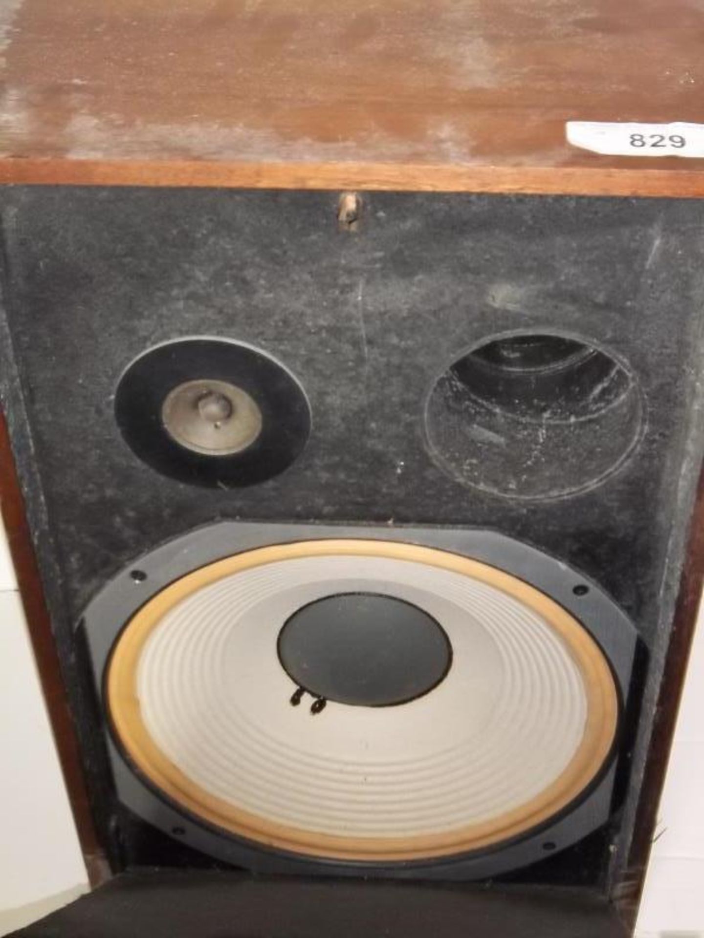 Pr JBL Type S99, Lancer 99 speaker cabinets with speakers, 14" x 11.5" x 23.5" h - Image 2 of 5