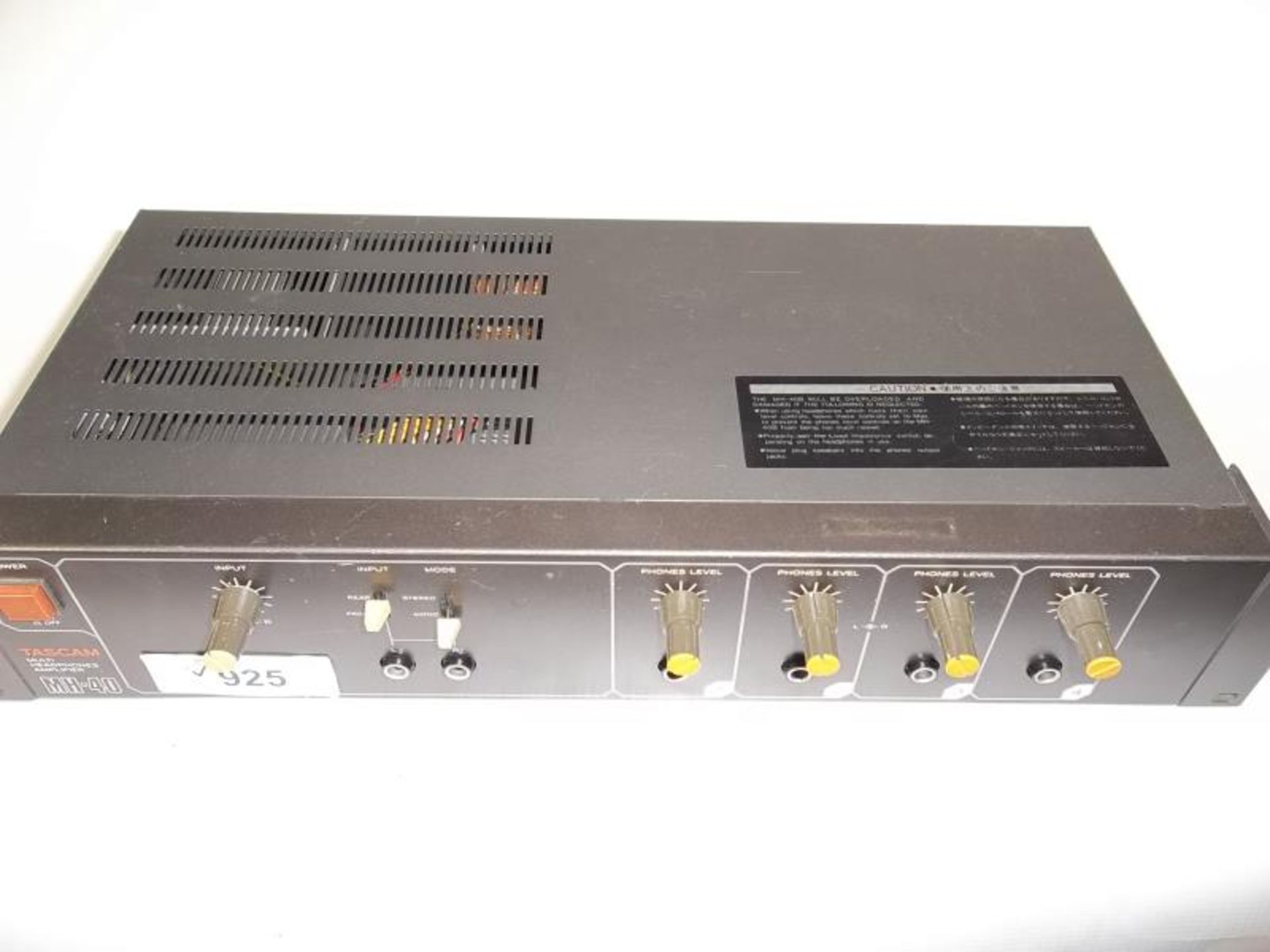 Tascam MH-40 Multi Headphone Amp, s# 280129, rack mountable, tested - powers up - Image 3 of 4