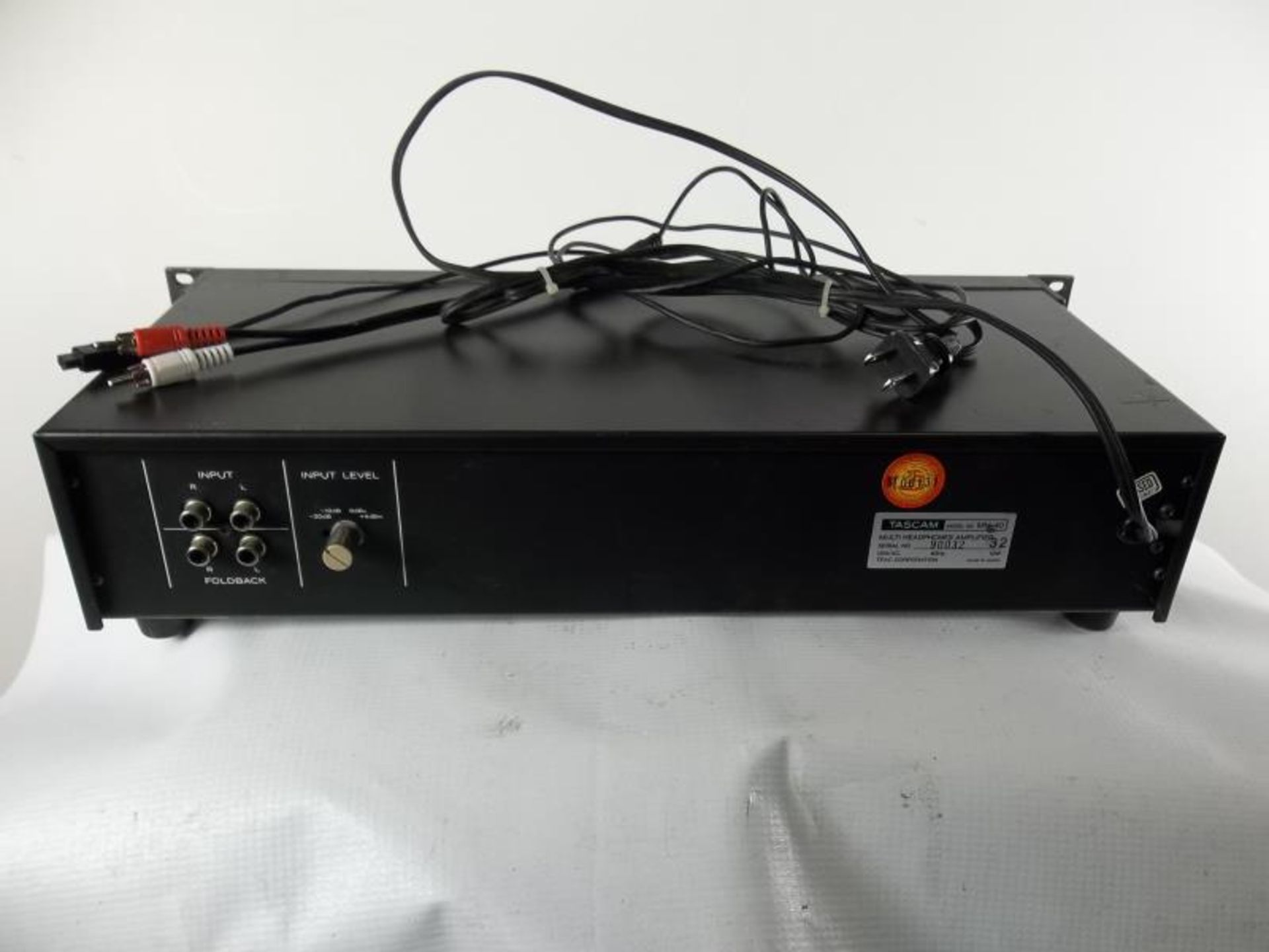 Tascam MH-40 Multi Headphone Amp, s#90032, rack mountable, tested - powers up - Image 4 of 4